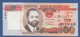 MOZAMBIQUE - P.145 – 100 Meticais 2006 UNC  Serie CD 1067244 - Mozambique