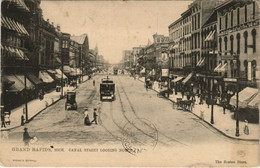 PC US, MI, GRAND RAPIDS, CANAL STREET LOOKING NORTH, Vintage Postcard (b32168) - Grand Rapids