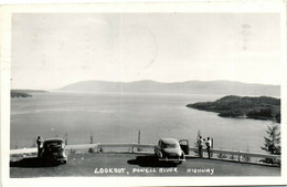 PC CANADA, LOOKOUT, POWELL RIVER HIGHWAY, Vintage REAL PHOTO Postcard (b29634) - Kingston
