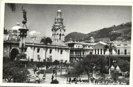 PC ECUADOR, QUITO, LA CATEDRAL METROPOLITANA, Vintage Postcard (b29322) - Equateur