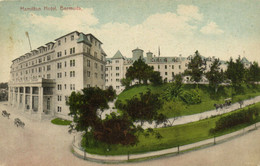 PC BERMUDA, HAMILTON HOTEL, Vintage Postcard (b29269) - Bermudes