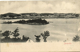 PC BERMUDA, THE CITY OF HAMILTON, Vintage Postcard (b29265) - Bermudes