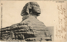 PC EGYPT, LE SPHINX, Vintage Postcard (b30951) - Sphynx