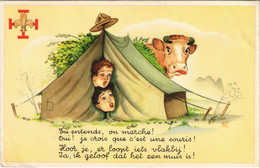 PC SCOUTING, DU ENTENDS, ON MARCHE, Vintage Postcard (b28327) - Scoutismo