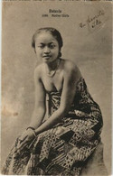 PC Ethnic Types BATAVIA Native Girl INDONESIA (a17868) - Indonesia