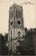 PC KIRIBATI, ILES GILBERT, TOUR DE L'EGLISE, APAIANG, Vintage Postcard (b29085) - Kiribati