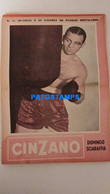 174782 SPORTS BOX BOXEO K.O WORLDWIDE AND OUTSTANDING FIGHTERS DOMINGO SCIARAFFIA SHEET 28 X 39 CM  NO POSTCARD - Autres & Non Classés