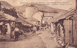MOSTAR (Bosnie-Herzégovine)  Ecke  Der Bascina - Und Crkvena - Gasse (Carsija) - Bosnia Y Herzegovina