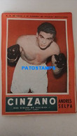 174787 SPORTS BOX BOXEO K.O WORLDWIDE AND OUTSTANDING FIGHTERS ANDRES SELPA SHEET 28 X 39 CM NO POSTCARD - Autres & Non Classés