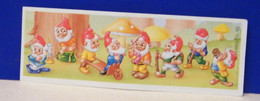 (AB99) CARTINA  KINDER FERRERO ITALIA - EUROPA - GNOMBURLONI 8 PERSONAGGI - Instructions