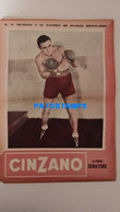 174793 SPORTS BOX BOXEO K.O WORLDWIDE AND OUTSTANDING FIGHTERS ALFONSO SENATORE SHEET 28 X 41 CM NO POSTCARD - Other & Unclassified