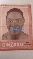 174797 SPORTS BOX BOXEO K.O WORLDWIDE AND OUTSTANDING FIGHTERS RAUL RODRIGUEZ SHEET 28 X 41 CM NO POSTCARD - Andere & Zonder Classificatie