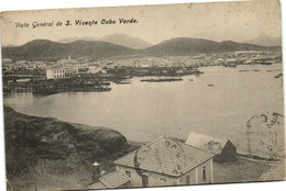 PC PORTUGAL, CABO VERDE, S. VICENTE, VISTA GENERAL, Vintage Postcard (b30310) - Cap Vert