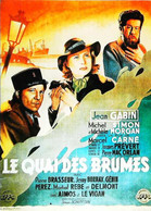 ► CPSM  Carte Affiche De Cinéma  Le Quai Des Brumes  Jean Gabin Michele Morgan - Affiches Sur Carte