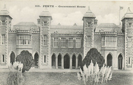 PC AUSTRALIA, PERTH, GOVERNMENT HOUSE, Vintage Postcard (b31424) - Perth