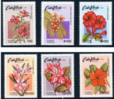 Cabo Verde - 1980 - Flowers / Typical - MNH - Cap Vert
