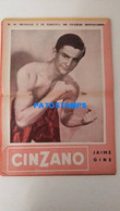 174812 SPORTS BOX BOXEO K.O WORLDWIDE AND OUTSTANDING FIGHTERS JAIME GINE SHEET 28 X 39 CM NO POSTCARD - Sonstige & Ohne Zuordnung