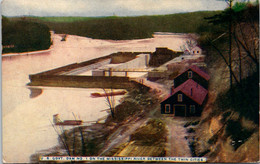 Minnesota Minneapolis St Paul U S Government Dam No 1 On The Mississippi Between The Twin Cities 1911 - Minneapolis