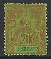 DIEGO-SUAREZ N°44 N* - Unused Stamps