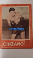 174833 SPORTS BOX BOXEO K.O WORLDWIDE AND OUTSTANDING FIGHTERS PABLO A. MITEFF SHEET 28 X 39 CM NO POSTCARD - Otros & Sin Clasificación