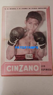 174835 SPORTS BOX BOXEO K.O WORLDWIDE AND OUTSTANDING FIGHTERS LEO ESPINOSA SHEET 28 X 41 CM NO POSTCARD - Autres & Non Classés