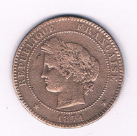 10 CENTIMES 1871 A    FRANKRIJK /8968/ - D. 10 Centimes