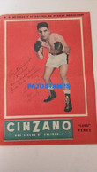 174845 SPORTS BOX BOXEO K.O WORLDWIDE AND OUTSTANDING FIGHTERS LULU PEREZ AUTOGRAFO SHEET 28 X 39 CM NO POSTCARD - Other & Unclassified