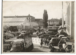 Lausanne, Palais De Beaulieu, Automobiles, Camions Et Attelages (807) Photo Format 12x17 - Tramways
