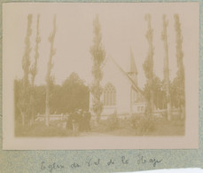 Église Du Val-de-la-Haye (Seine-Maritime). Normandie.  Tirage Citrate 1896. - Antiche (ante 1900)