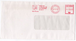 Promotional Postmark Broumov - Emblem Of The Town Swans - 24.9. 2003 - Cygnes