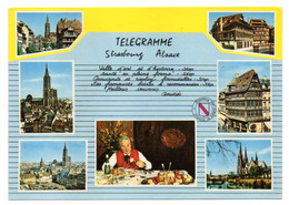 STRASBOURG  -- Multivues ....façon Télégramme.............. à Saisir - Strasbourg