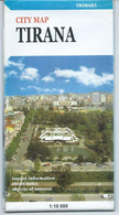 Albania Tirana City Map,1 : 10 000 - Autres