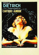 ► CPSM  Carte Affiche De Cinéma  Cantique D'amour  Marlène Dietrich - Affiches Sur Carte
