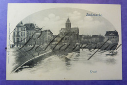 Oudenaarde *Audenarde - Quai Kaai Kanaal  Edit. Félix De Ruyter Huy 1899 ! - Oudenaarde