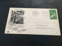 (2 B 17) USA - FDC Cover - 1947 - Everglades - 1941-1950