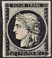 FRANCE 1849 - Canceled - YT 3b - 20c - 1849-1850 Cérès