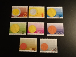 EU2320   - Set MNH Portugal 2002  - Euro Coins - Monnaies
