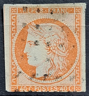 FRANCE 1850 - Canceled - YTZ 5 - 40c - 1849-1850 Cérès