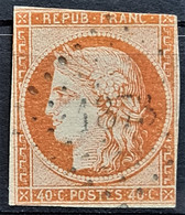 FRANCE 1850 - Canceled - YT 5b - 40c - 1849-1850 Cérès