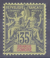 COLONIES  FRANÇAISES - Grande Comores - N° 17  FAUX  FOURNIER - Ungebraucht