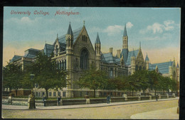 University College Nottingham C1910 Postcard UK - Nottingham