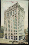 NY NYC New York City Wall Street Building Postcard - Nashua