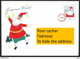 France, 2016, Entier Postal, Lettre Du Père-noël, Noël, Santa Claus Letter, - Christmas