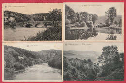 Olloy-sur-Viroin - 4 Cartes Postales ... Pont , Le Viroin , Panorama ( Voir Verso ) - Viroinval