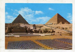 AK 012429 EGYPT - Giza - The Sphinx And The Pyramids Of Cheops And Chephren - Sphynx