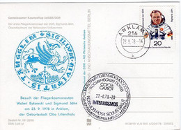 50217 - DDR - 1978 - 20Pfg. Jaehn EF A. AnsKte. "Besuch In Anklam" - Europa