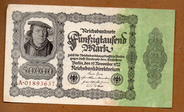 (Allemagne ) Billet De 50.000 Marks 1922  (M2888) - 50.000 Mark