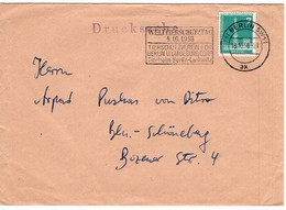 50237 - Berlin - 1958 - 7Pfg. Bauten EF A. DrucksBf. BERLIN - WELTTIERSCHUTZTAG ... -> Berlin - Protection De L'environnement & Climat