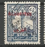 ALAOUITES N° 22 Bleu Clair Aulieu De Violet OBL - Used Stamps
