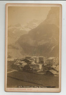 Alpenkurort Grindelwald (Suisse) PHOTO De 1874 -Hôtel Pension De L'Ours -1- (10,5 X 16,5 Cm ) - BE Berne